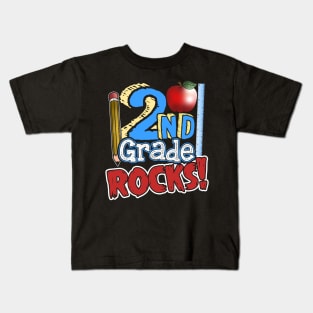 2nd grade rocks Kids T-Shirt